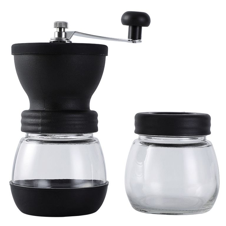 Máy Xay Cà Phê Tay Cao Cấp – Tặng Kèm Bình Thủy Tinh Borosilicate