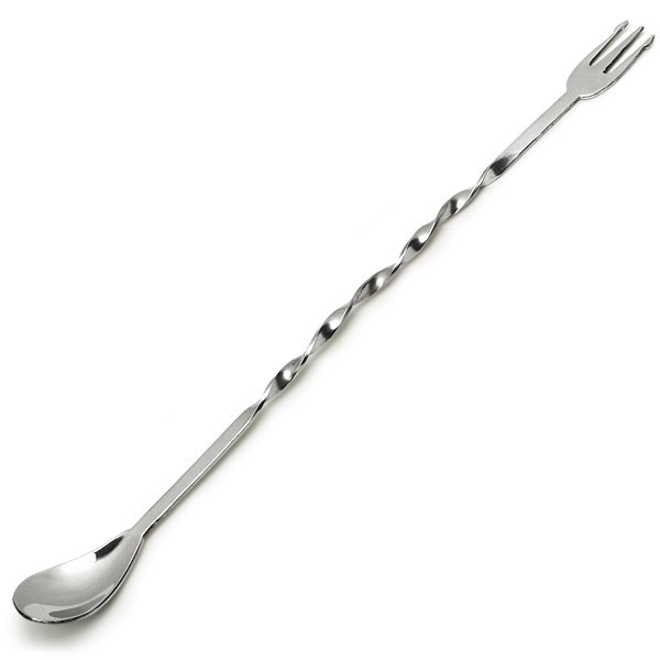 Thìa Cocktail Hai Đầu Inox 304 – Trộn Trà Sữa, Pha Chế Đa Năng Chuẩn Quầy Bar