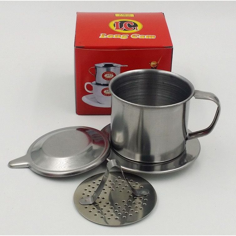 Phin Pha Cà Phê Inox – Tiện Lợi, Bền Bỉ, Chuẩn Hương Vị Cà Phê Việt