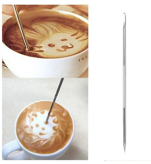 Bút Vẽ Latte Art Nghệ Thuật – Tạo Hình Cappuccino Đầy Cảm Hứng 15cm