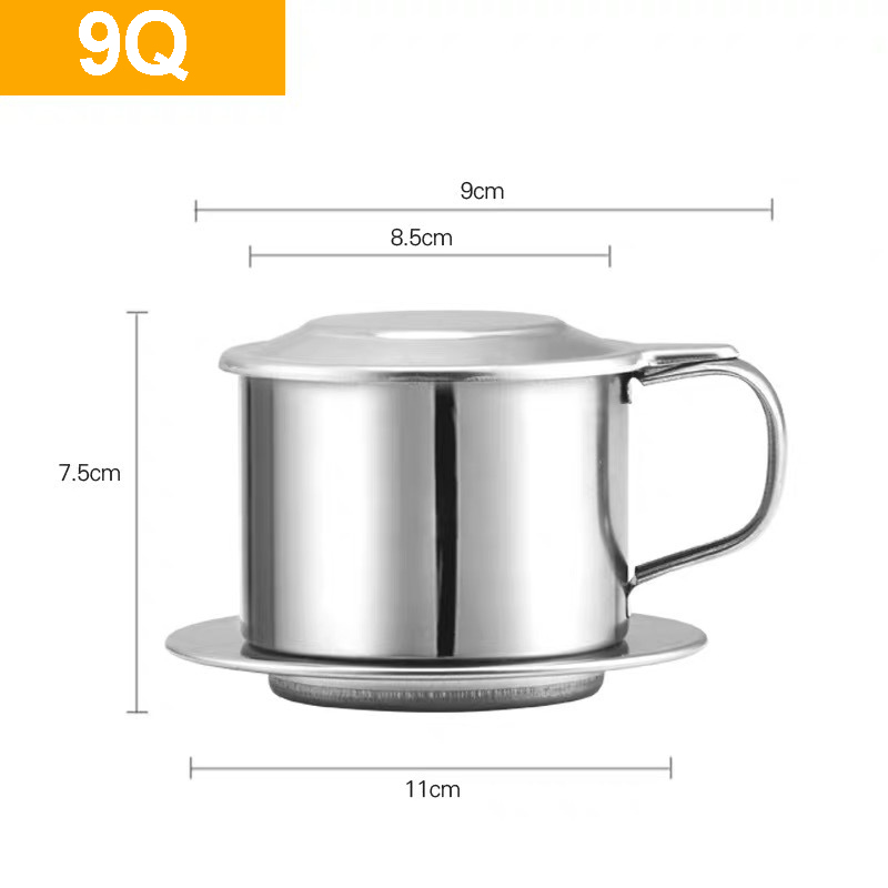 Phin Pha Cà Phê Inox – Tiện Lợi, Bền Bỉ, Chuẩn Hương Vị Cà Phê Việt