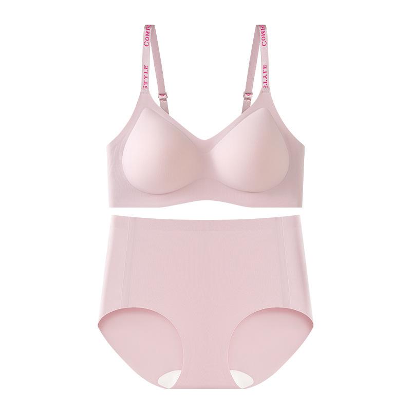 Set Bộ Đồ Lót Nữ su non cao cấp, Áo mút mỏng liền áo không xê dịch+ Quần lót su đúc không lộ viền [510]] Voi