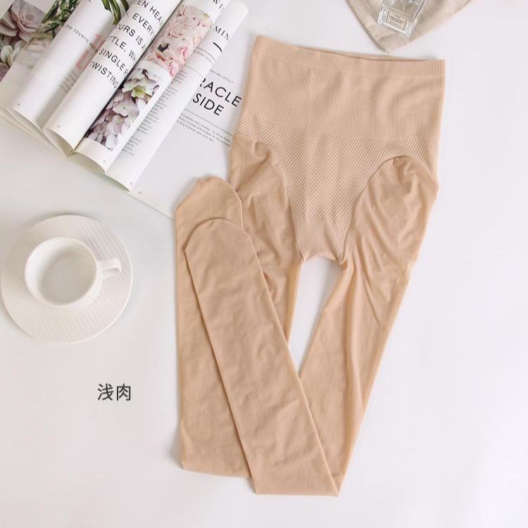 Quần Tất nịt bụng quảng châu, Màu Da thật chân có loại mỏng 80gr và dầy lót nỉ lông 260gr Women