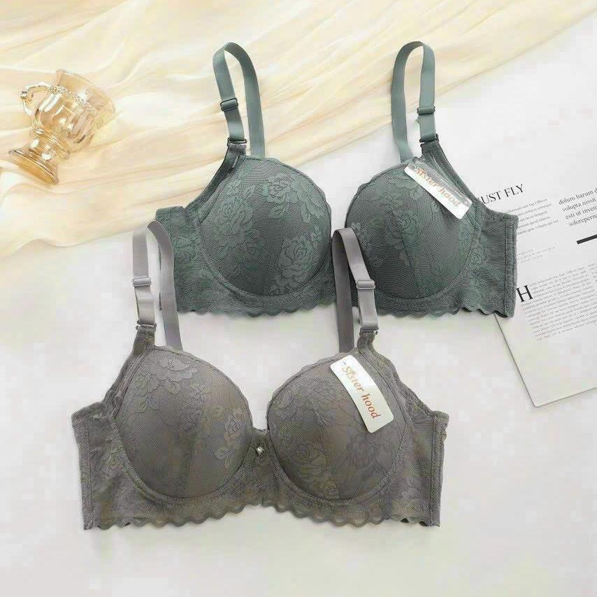 [MM2] Áo Lót Ren Có Gọng Mút Mỏng , Dành cho các chị nào có V1 đầy đặn  2417