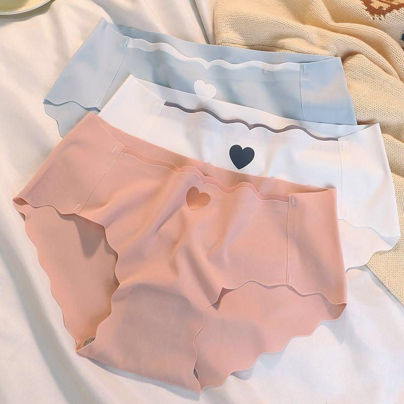 [Hot_M5] Set 5 Quần Lót Su Tim Mát Lạnh Không Đường Viền