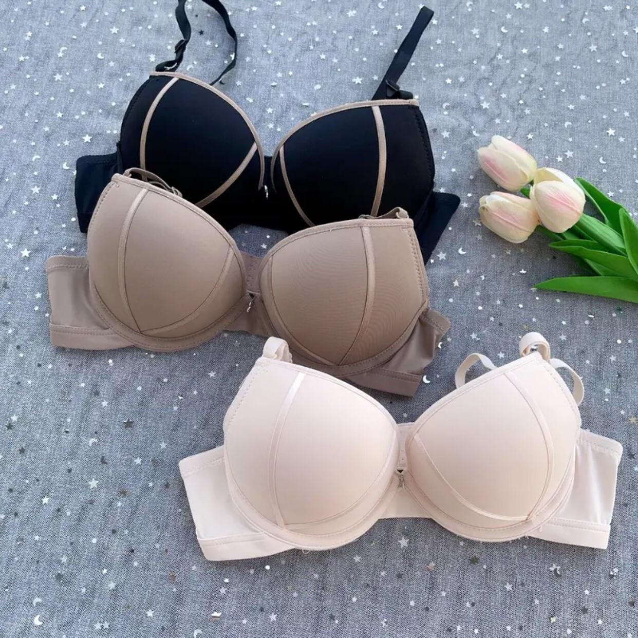 [Y15] Áo Ngực Nữ Copa Mút Kép 3cm Có Gọng Quả Nâng V1 Mềm Đẹp Top Kem Women