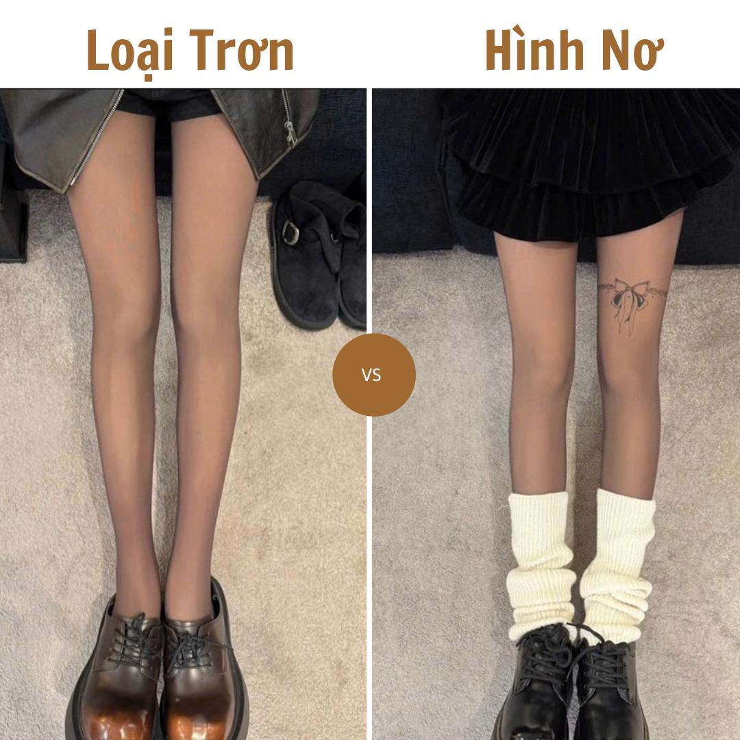 Quần tất 3D hàng chuẩn xịn có lót nỉ mỏng 80g che khuyết điểm