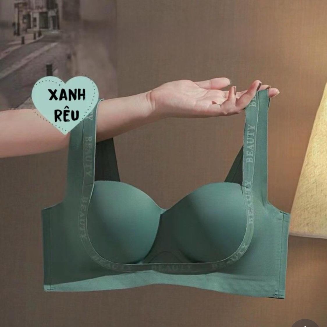 [SC2] Áo Lót su đúc không gọng bản lưng che ngấn mỡ tốt, Áo ngực su đúc