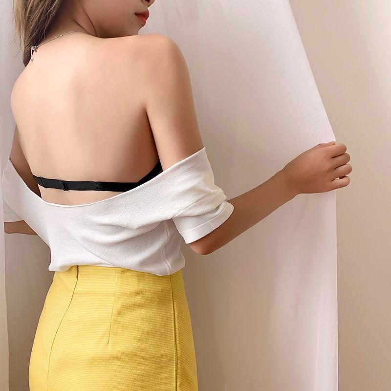 Áo cup ngực chống tụt đệm tim silicon A2