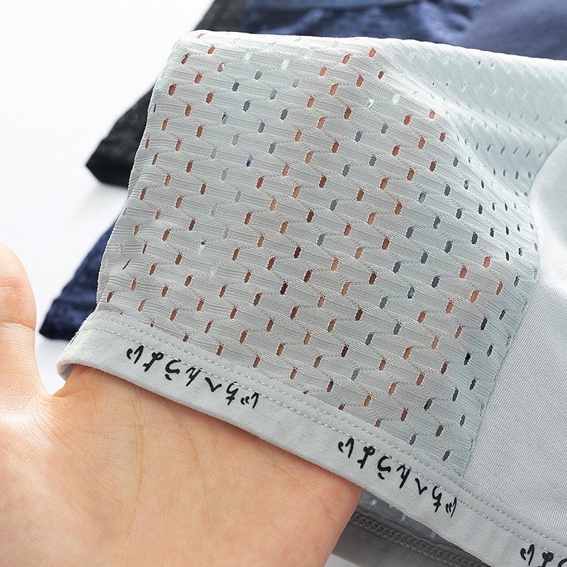 Sét 4 quần đùi nam thông hơi nhật cạp nhỏ Menswear Boxer