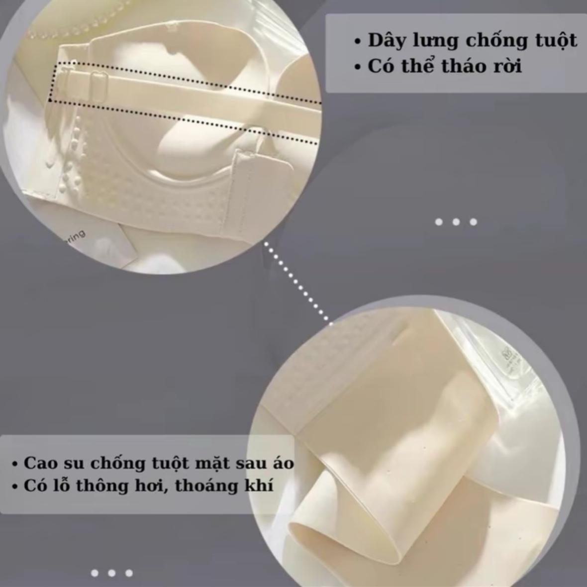 Áo lót không dây cài trước mút đệm 5CM nâng đẩy tạo khe, áo quây nữ nâng V1 bản lưng to che khuyết điểm Bra  [CTT]