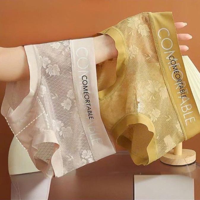 Quần Lót Ren Nữ Không Lộ Viền, Mặc Gợi Cảm Cho Nữ, Phong Cách Năng Động Trẻ Trung, Chất Vải Mềm Mại Thoáng Mát Ufeel 397