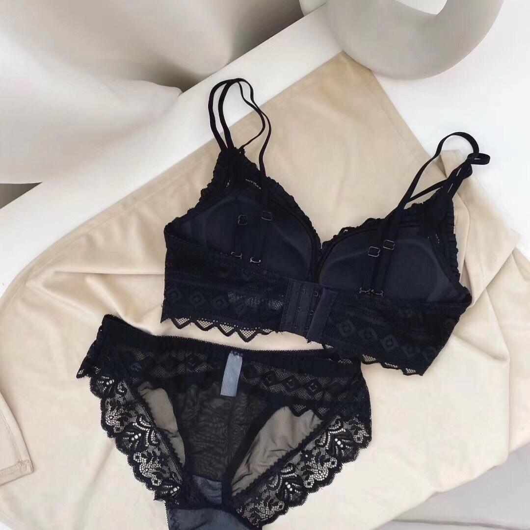 Áo Lót Nữ nâng ngực 5cm cao cấp phối ren mềm mịn Kem Bra