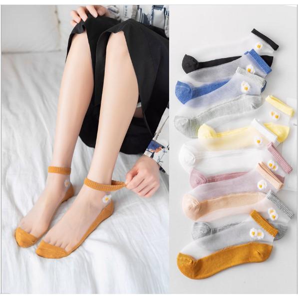 Tất lưới hoa cúc 1 túi 10 đôi, Tất Nữ