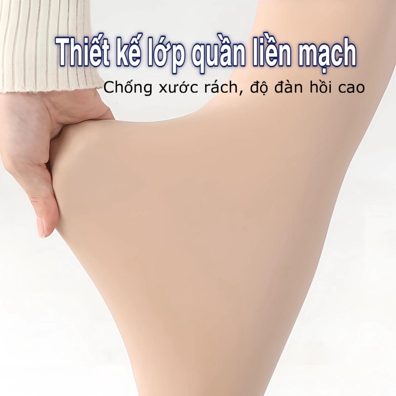 [HÀNG MỚI VỀ] Quần Tất Nữ 2025 LOT CHIC Màu Da tự nhiên thật chân, có phân loại 100g lót nỉ và 200g lót lông, Quần tất giữ nhiệt chất dai bền chống xước rách