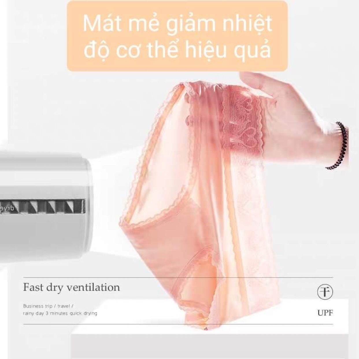 Sét 5 Quần Lót Nữ lụa nước Nhật bản cao cấp Nhung