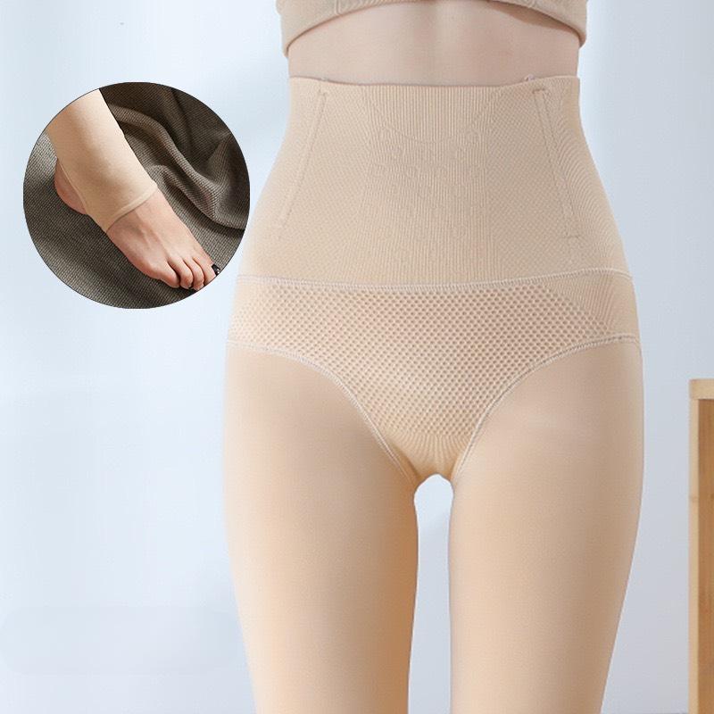 Quần Tất Nịt Bụng Hàng QC cao cấp, có 2 lựa chọn quần tất mỏng 80gr và dầy lót nỉ lông 260gr hiệu ứng 3D hỗ trợ nâng mông, công nghệ dệt kim 1080 hiện đại cho Nữ quantat