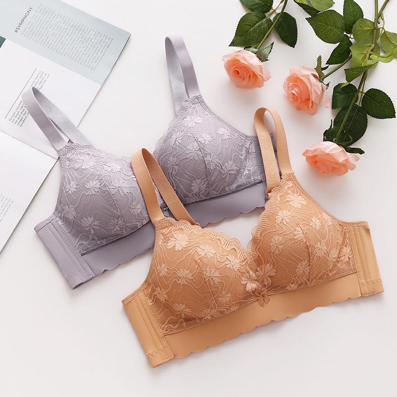 [G8] Áo Lót Nữ Ren Mút Mỏng Thông Hơi Không Gọng