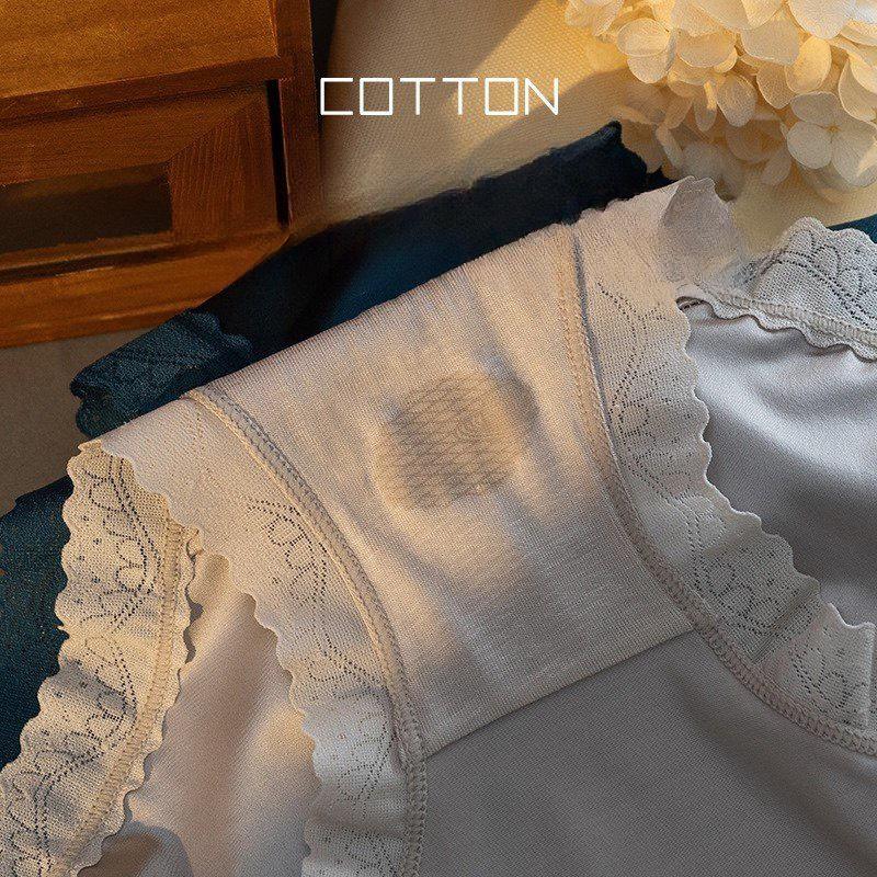 [Vip_K2] Sét 5 Quần Lót Nữ Su Phối Lụa Satin Cao Cấp K2
