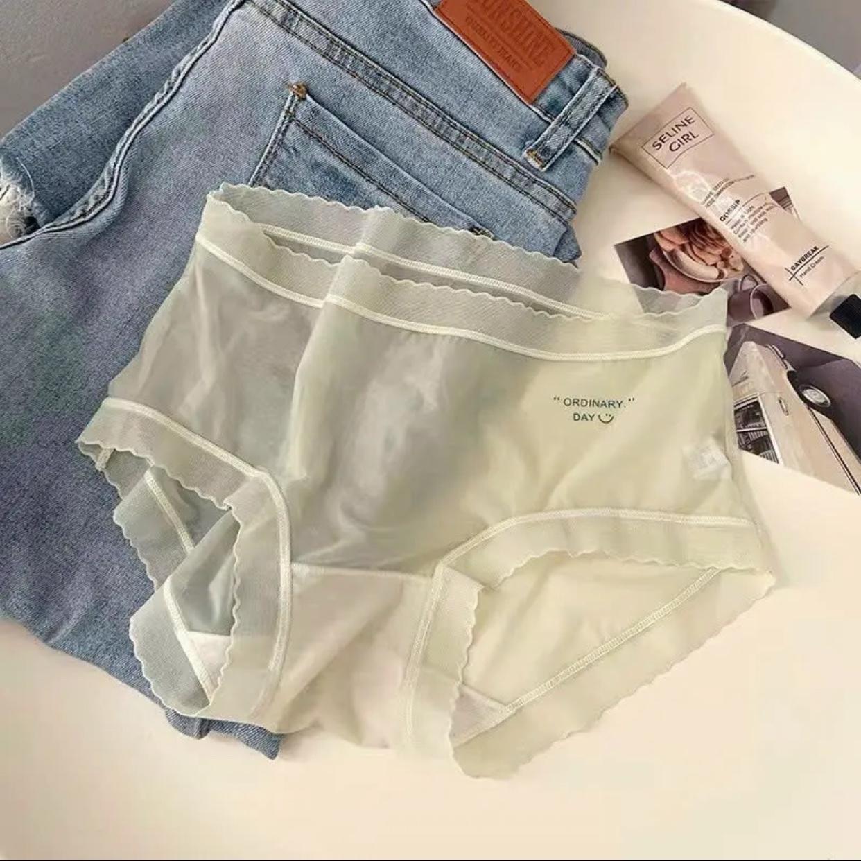 [T01] Set 5 quần lót su lụa băng tàng hình mềm mỏng nhẹ mát lạnh Ordi Nữ Women