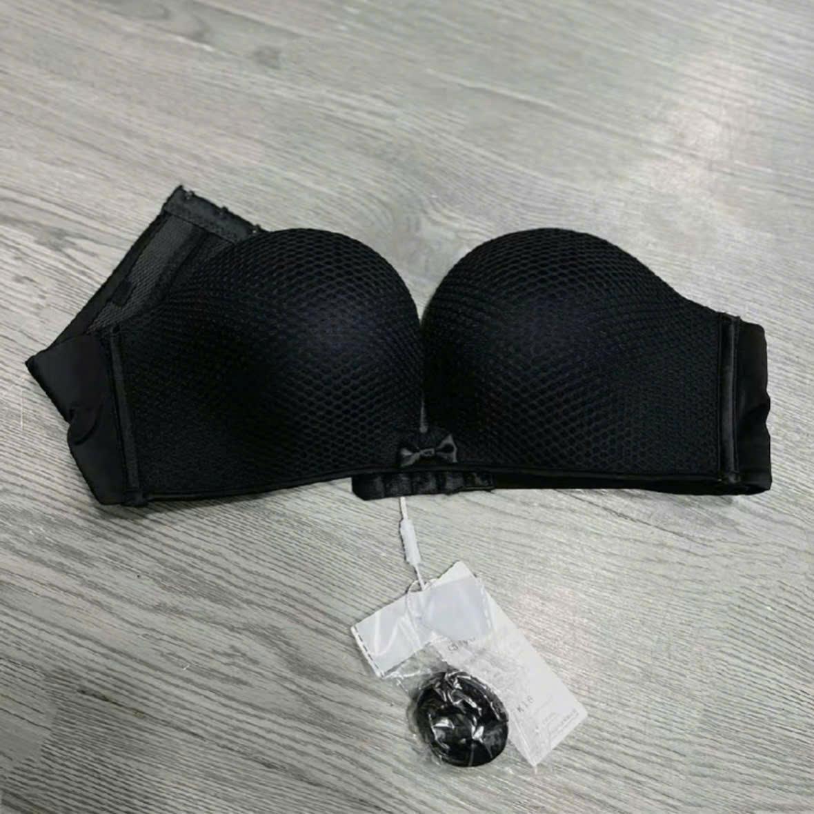Áo ngực su đúc không dây chống tụt Fom nhỏ mút 3cm đệm bàn tay nâng C11
