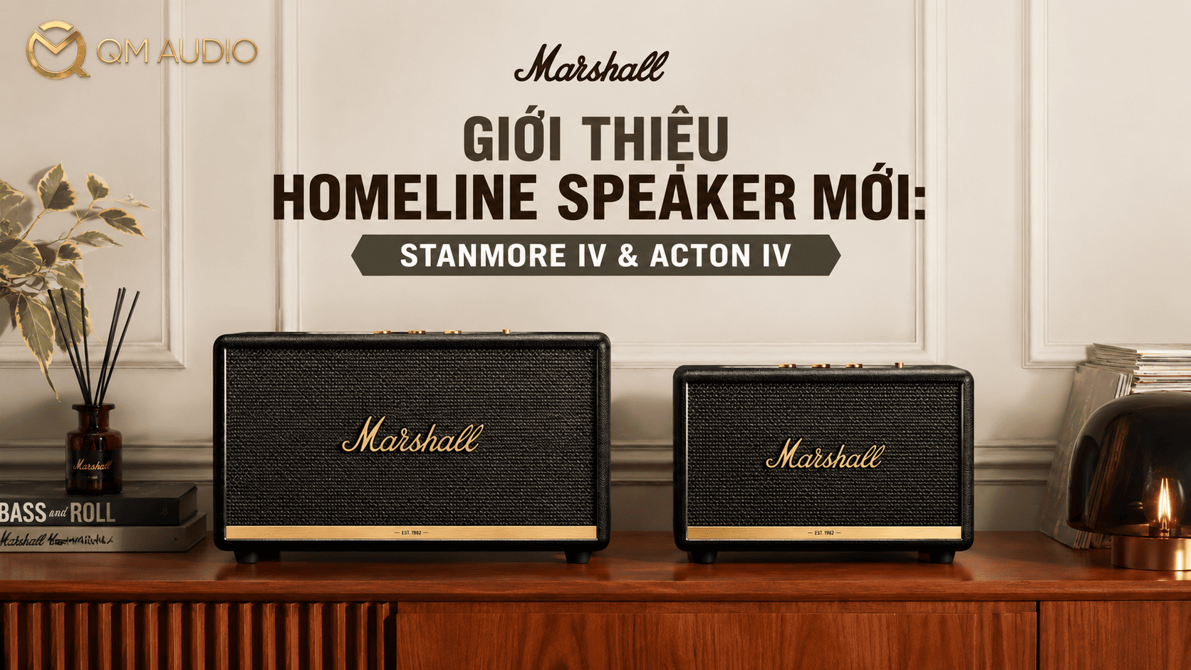 Marshall Acton 4 & Stanmore 4 – Thế hệ loa mới với những nâng cấp đáng chú ý