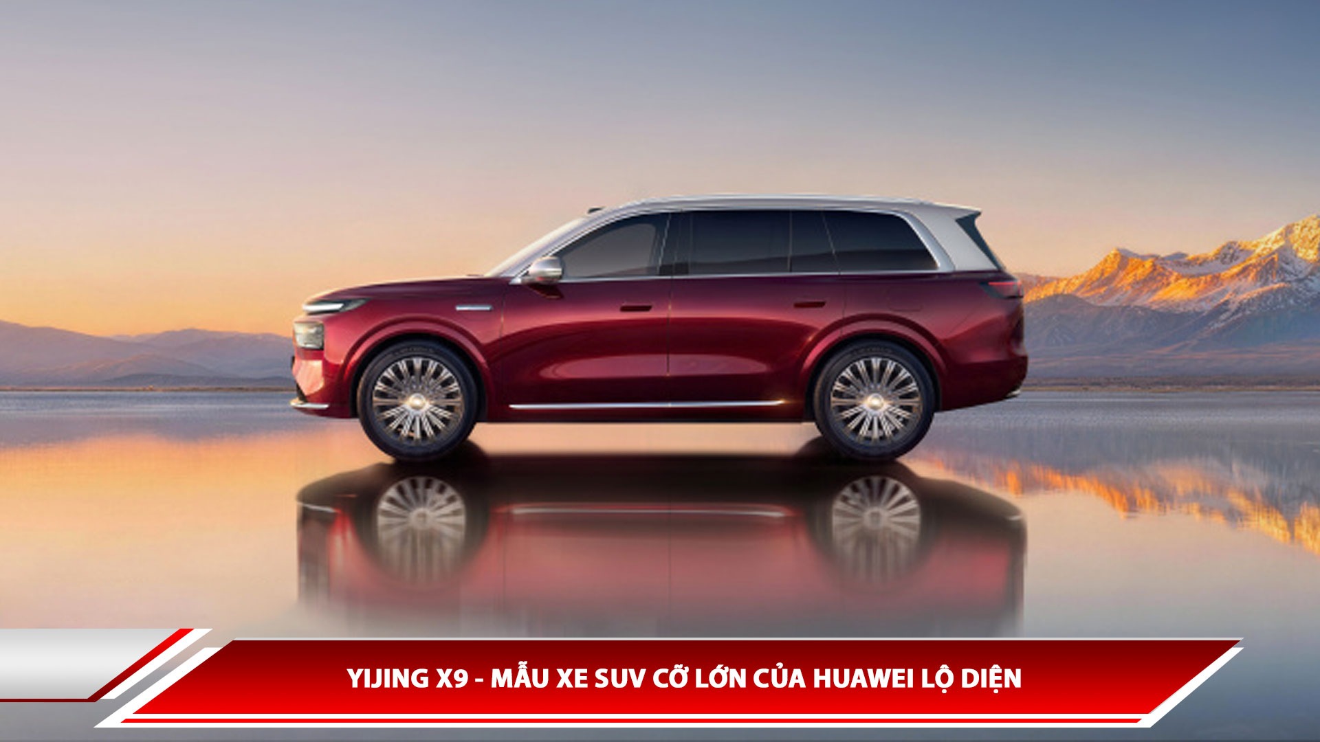 Yijing X9 - Mẫu xe SUV cỡ lớn của Huawei lộ diện