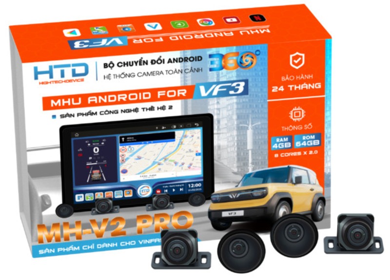 Bộ Chuyển đổi màn hình Android VF3 – MH-V2 PRO