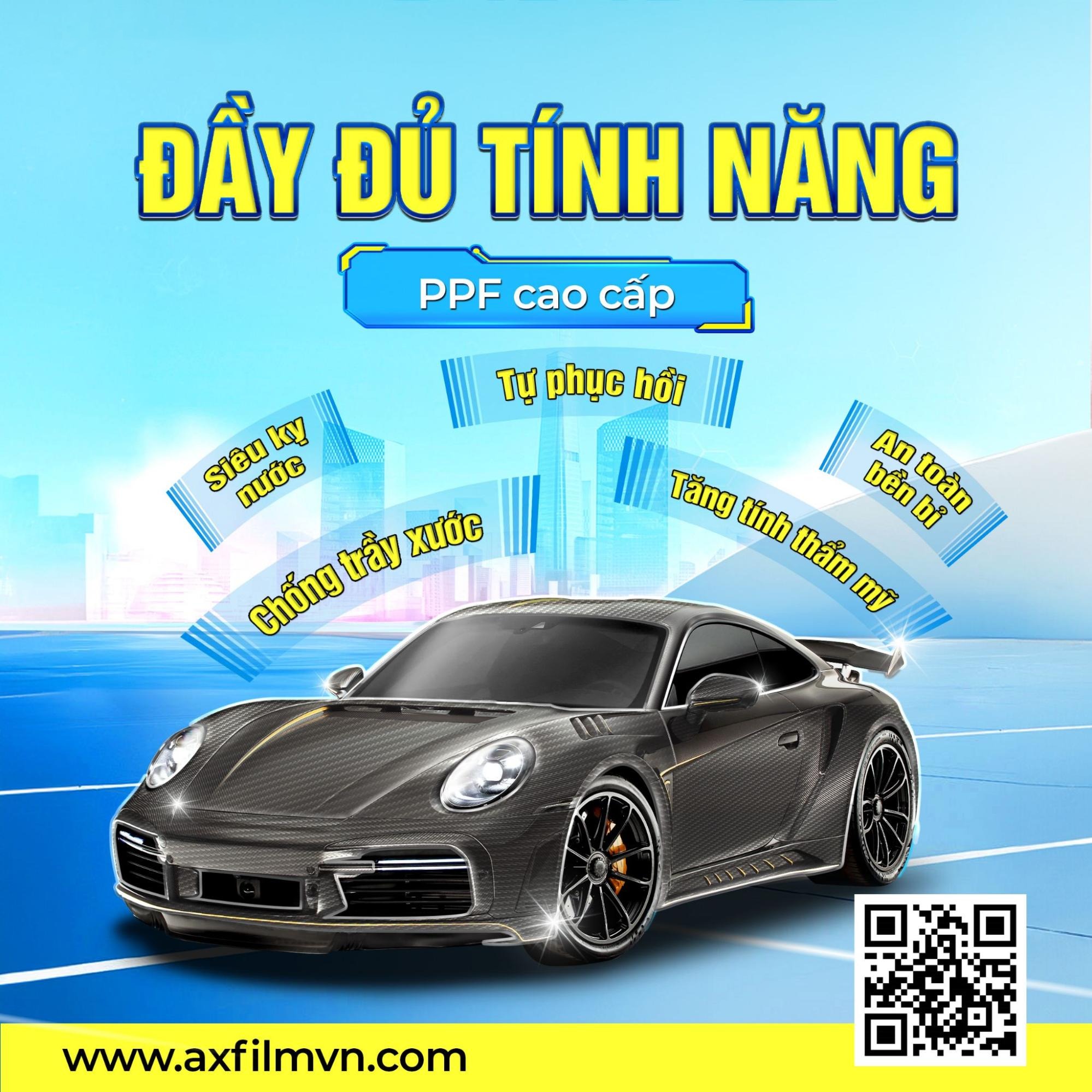 AX FILM CLEAR PPF CARBON FIBER