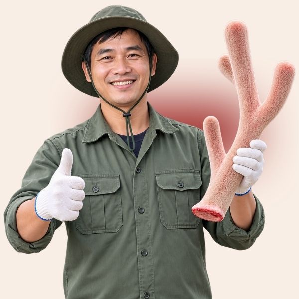 Trang trại nuôi hươu sao lấy nhung