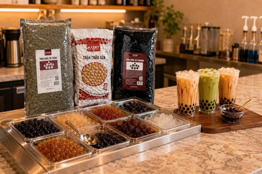 Thiết kế danh mục topping trà sữa để tăng trải nghiệm và giá trị đơn