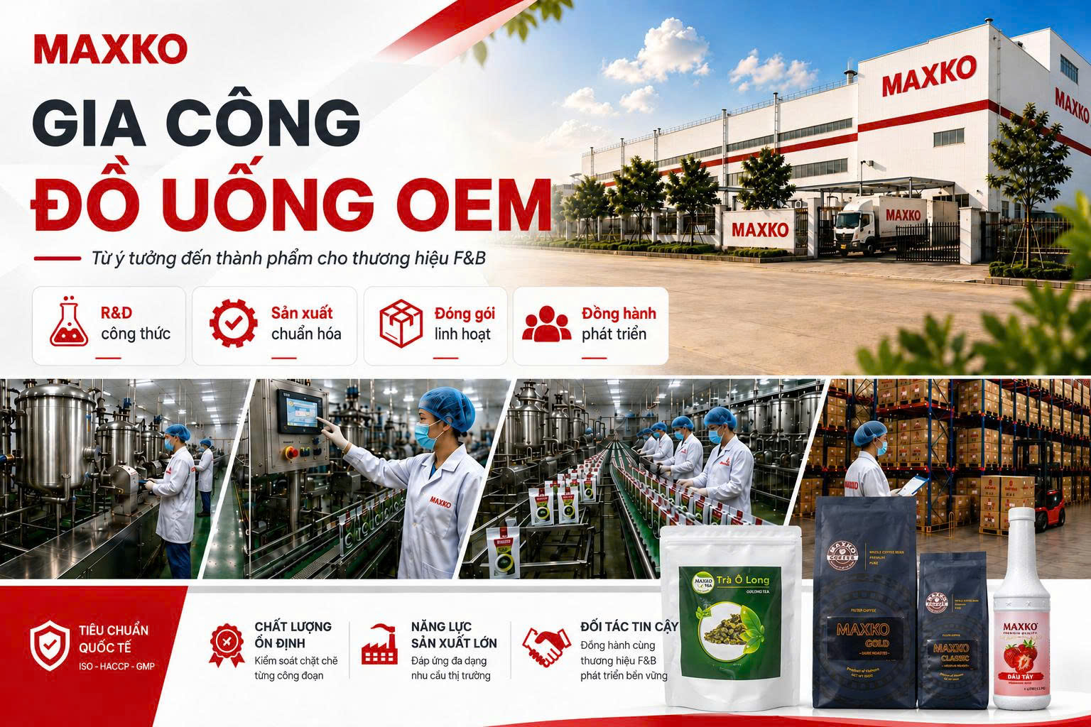 7 biến số quyết định báo giá OEM nguyên liệu
