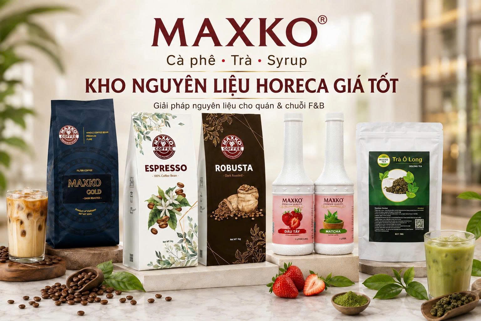 Kho nguyên liệu Horeca giá tốt: Giải pháp sourcing cho khách sạn, nhà hàng và chuỗi F&B