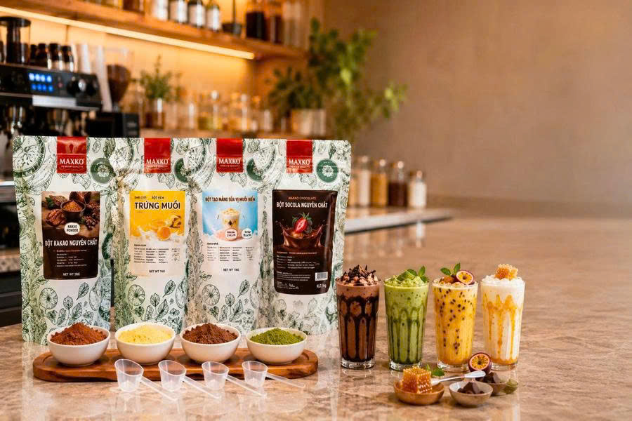 Chuẩn hóa độ béo và hương vị bằng bột sữa hương