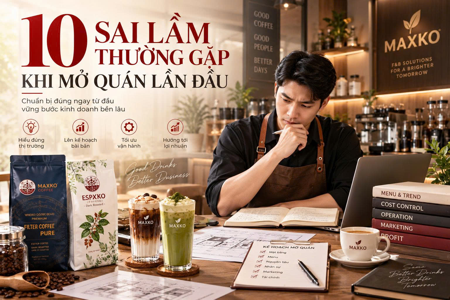 10 sai lầm thường gặp khi mở quán lần đầu