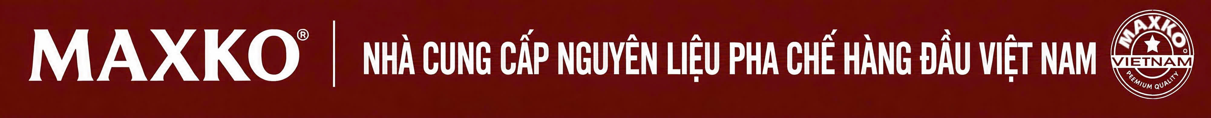 nguyên liệu pha chế