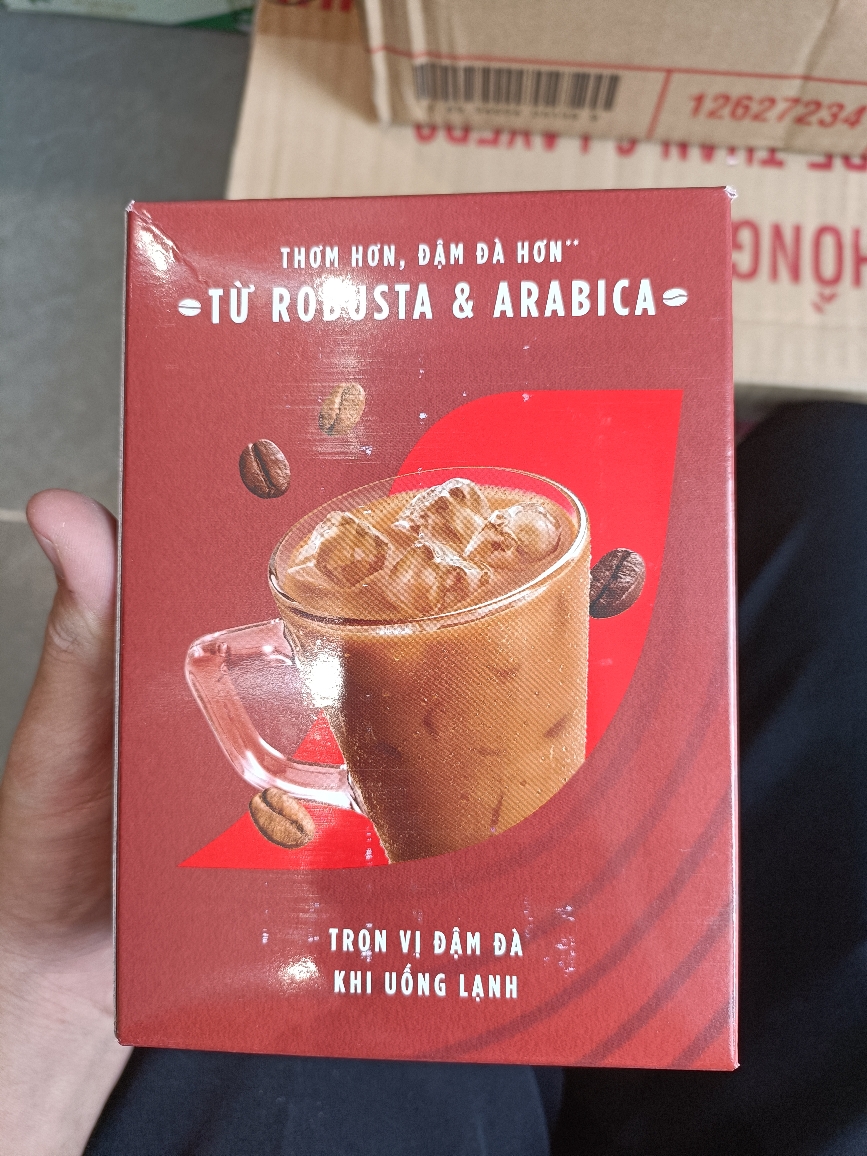 Cà phê sữa NesCafé 3 in 1 đậm đà hài hòa hộp 20 gói x 16g