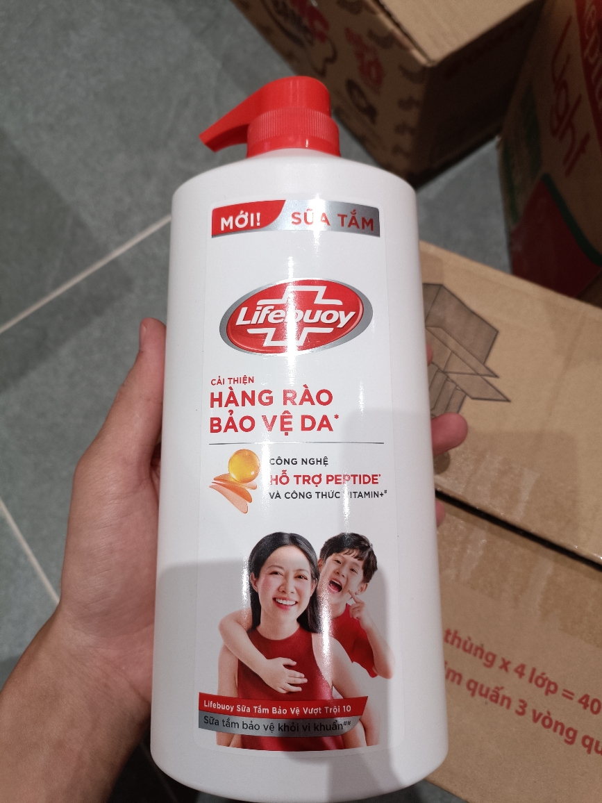Sữa tắm Lifebuoy bảo vệ vượt trội 800g
