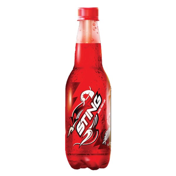 Nước tăng lực Sting dâu tây đỏ chai 320ml