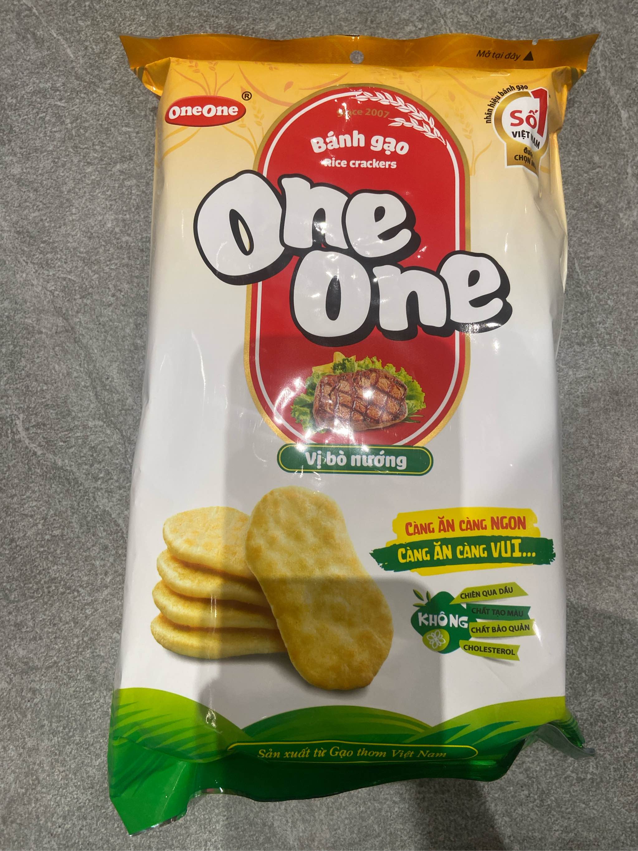 Bánh gạo One One mặn bò