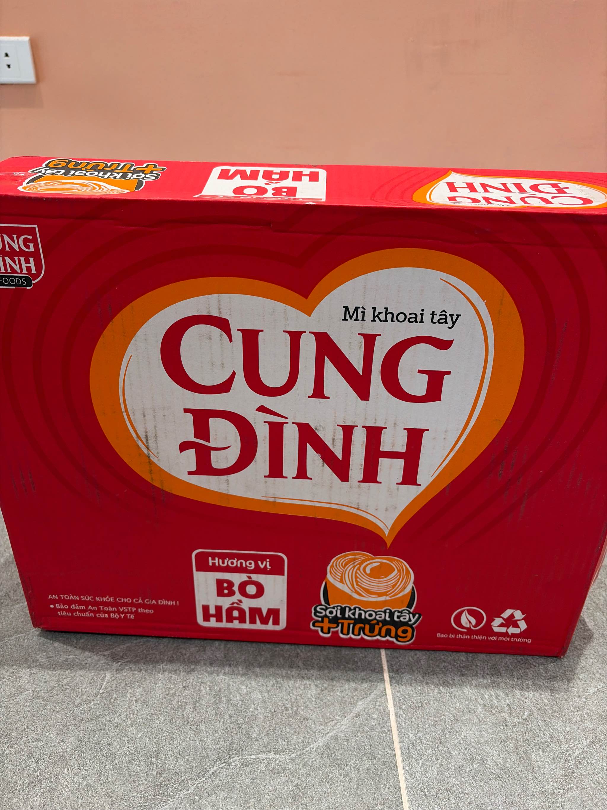 Mỳ Cung Đình vị bò hầm
