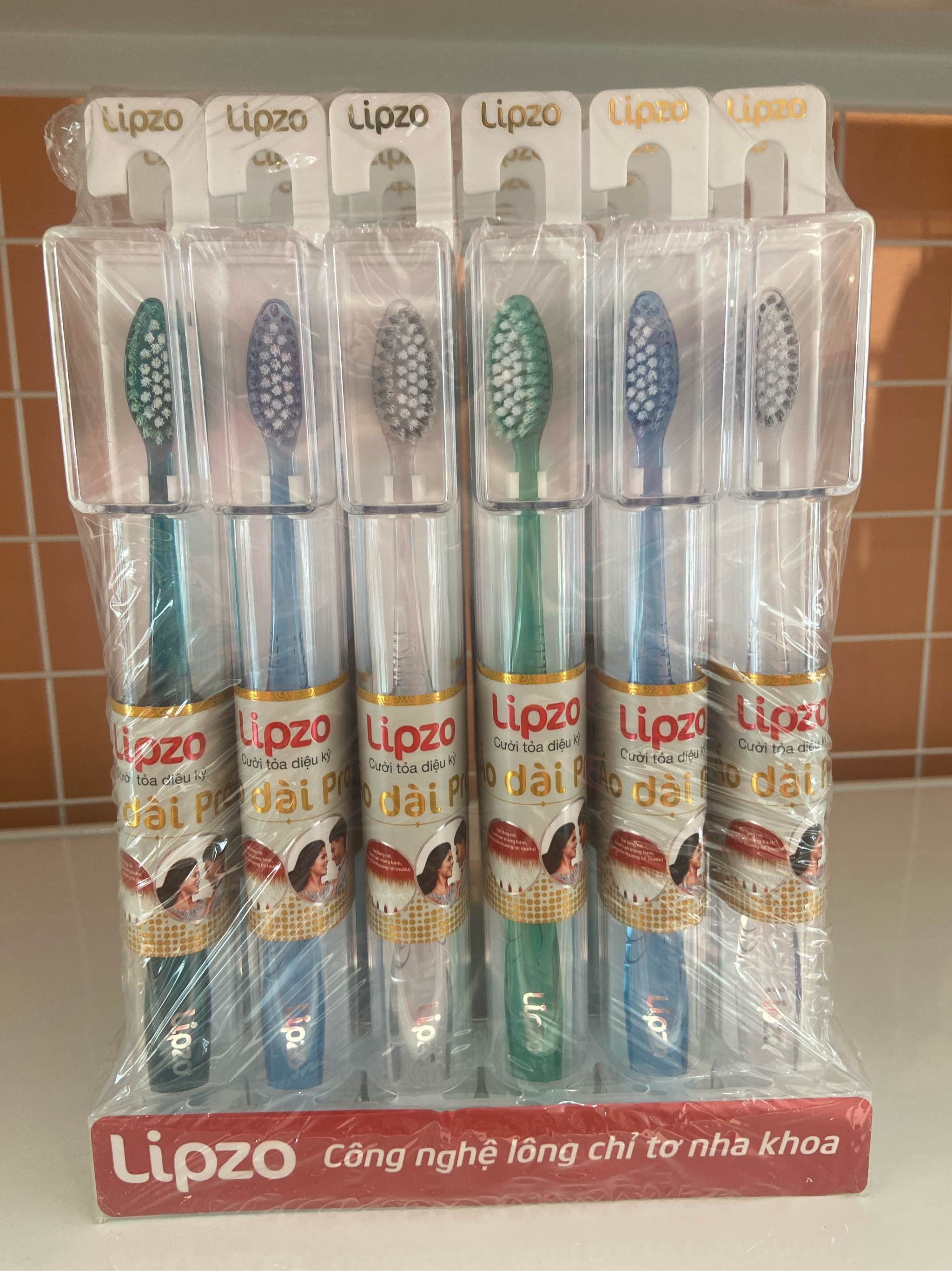 Bàn Chải lipzo Áo Dài Pro