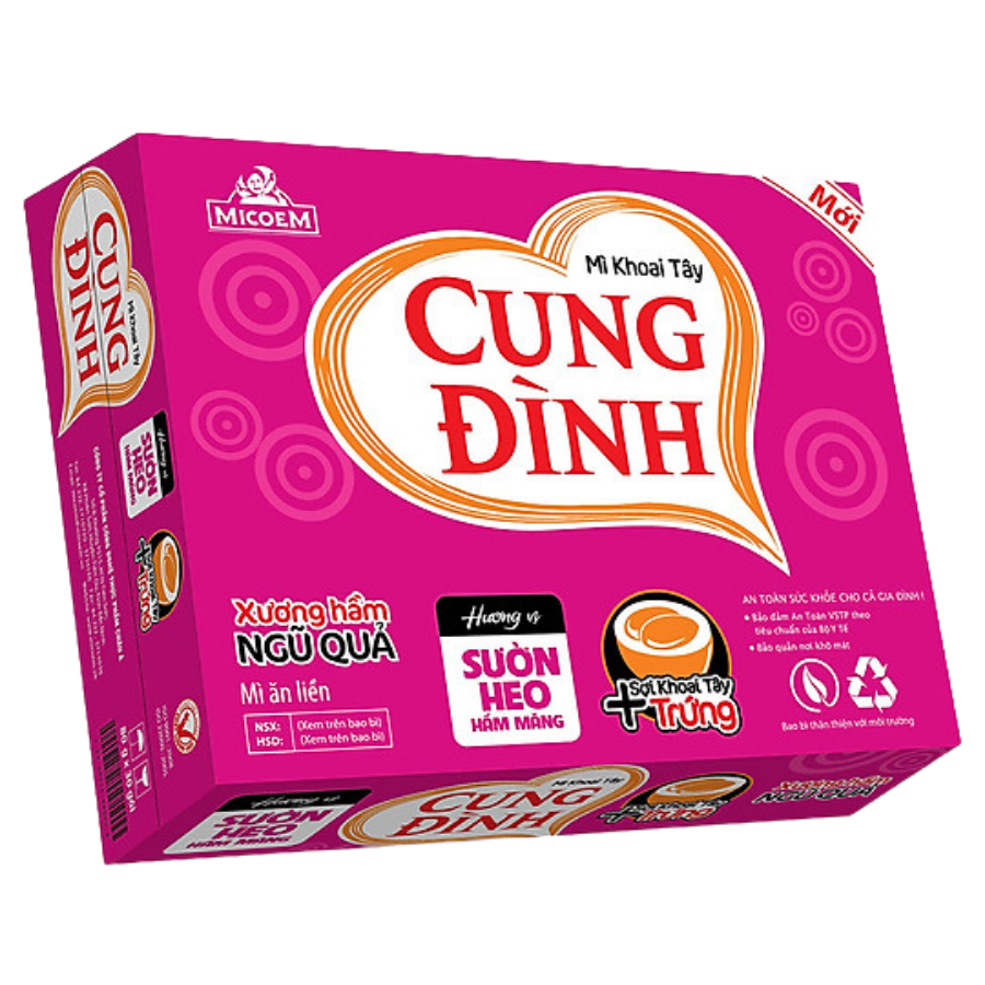 Mì sườn heo hầm măng Cung Đình 79g