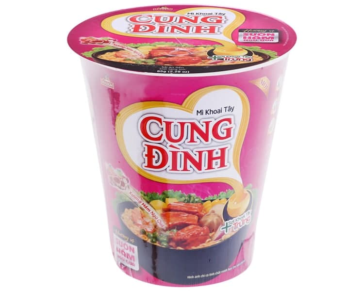 Mì Ly Cung Đình vị sườn heo