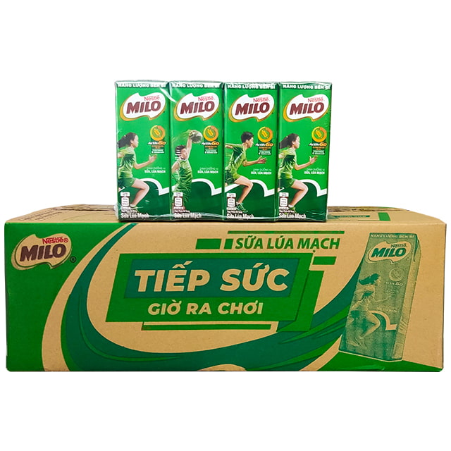 Sữa Milo có đường 180ml