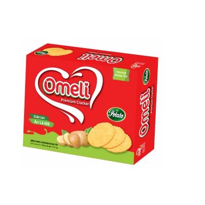 Bánh Omeli Craker Khoai Tây 400g