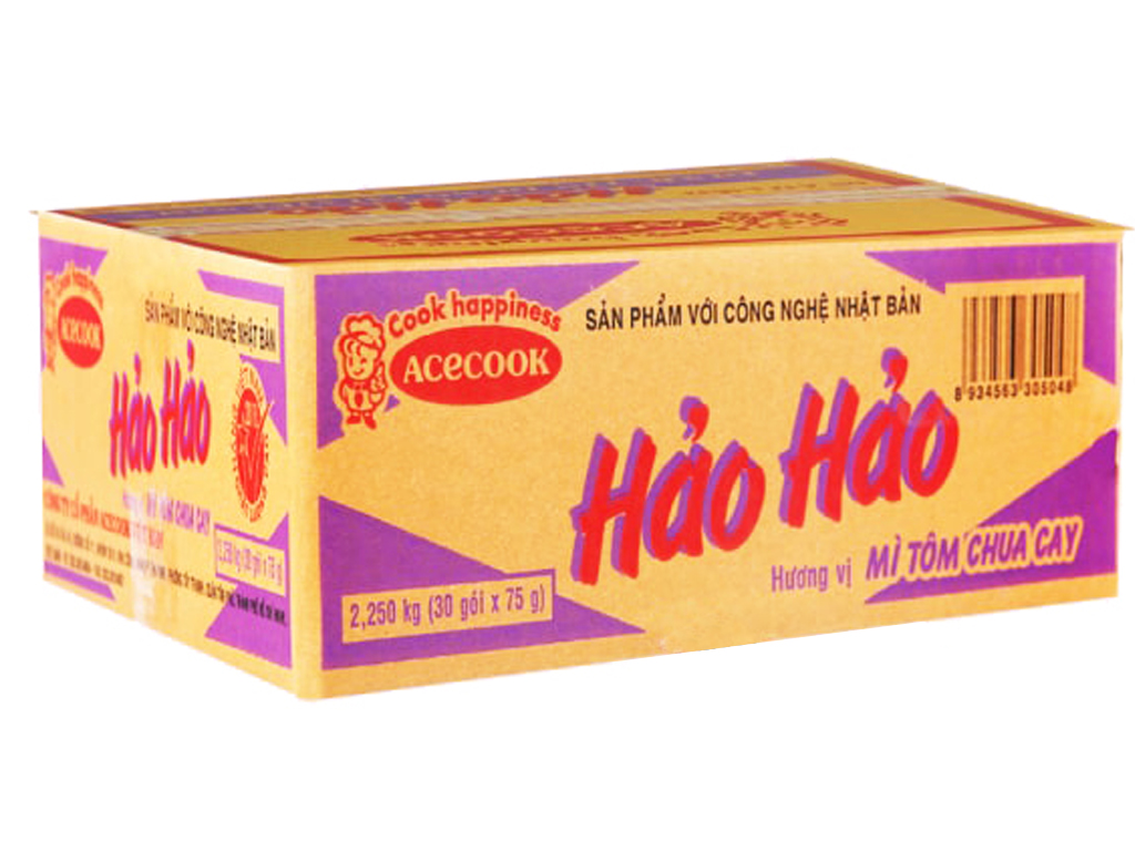 Mì Hảo Hảo tôm chua cay gói 75g