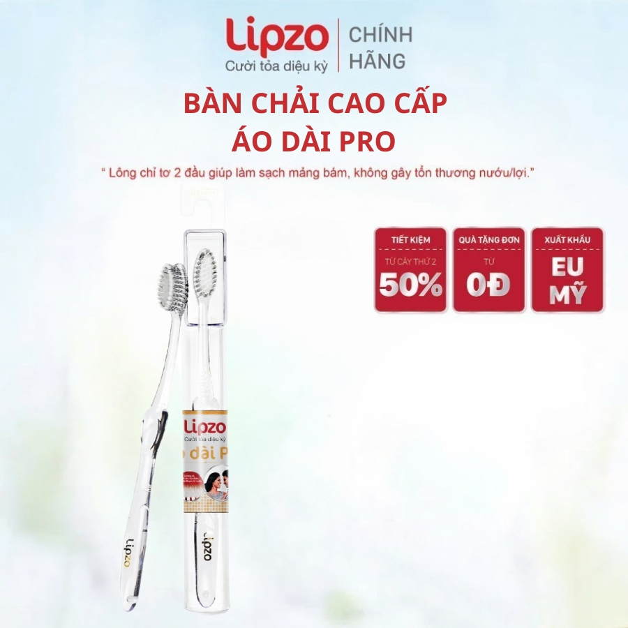 Bàn Chải Lipzo Áo Dài Pro