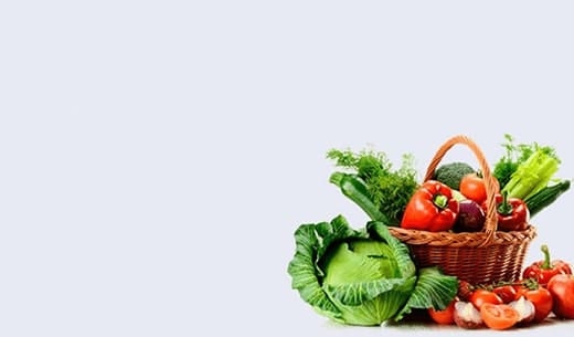 Rau củ hữu cơ 100% <br> Sạch sẻ và an toàn  <br> Chất lượng 