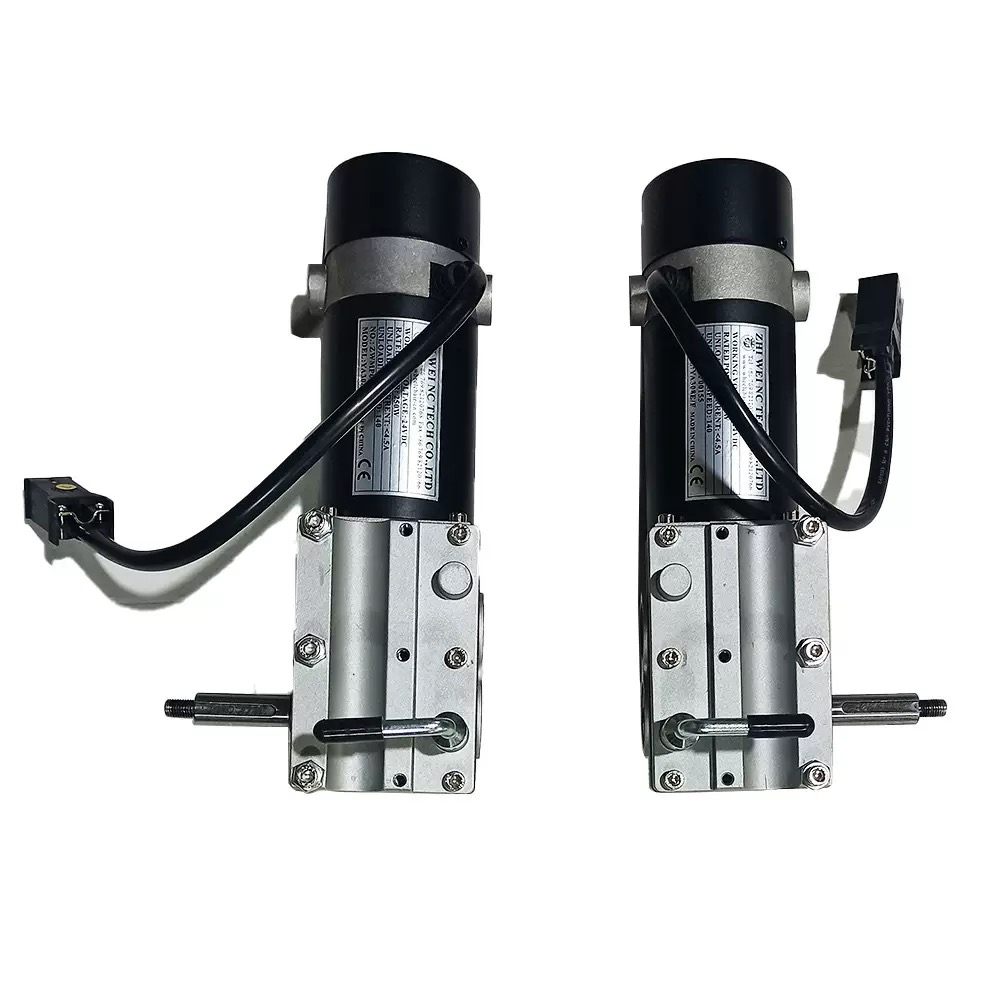 Động Cơ, Motor Xe Lăn Điện Cao Cấp 24V 320W Có Thắng Từ, Phanh Tự Động